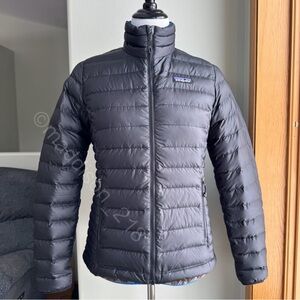 Patagonia Down Sweater Jacket Black Puffer Small Coat 800-fill-power down S